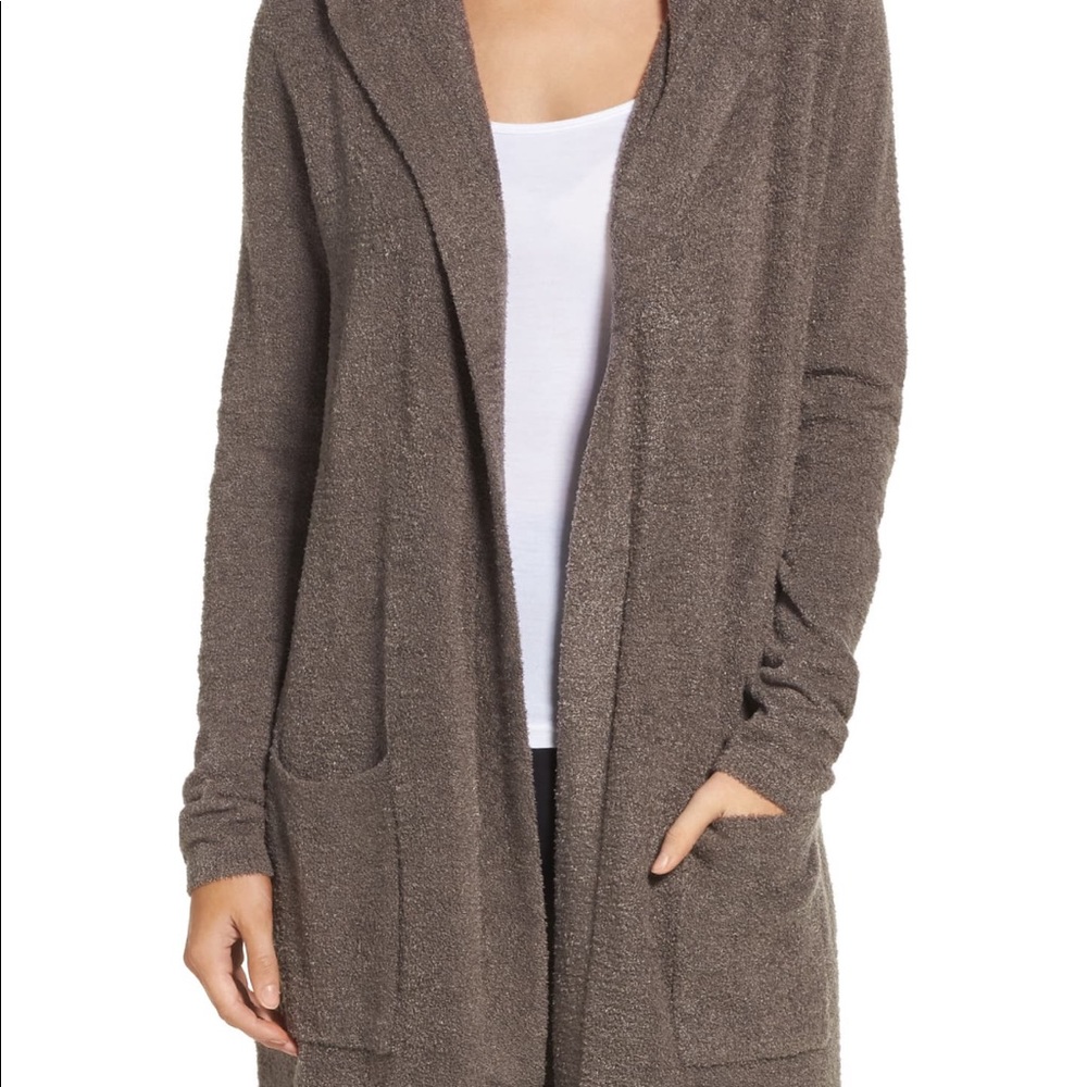 Barefoot Dreams Cozychic Lite Cardigan w/Hood
